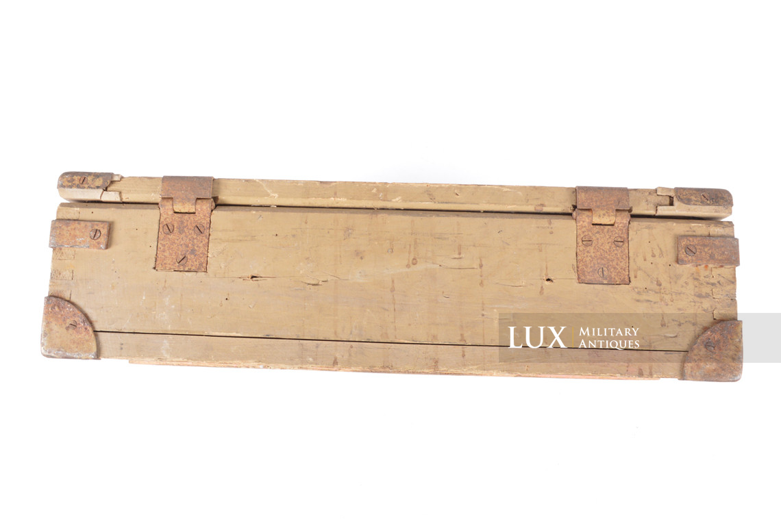 Caisse allemande pour accessoires du canon antiaérien allemand Flak M39 de 3,7 cm - photo 16