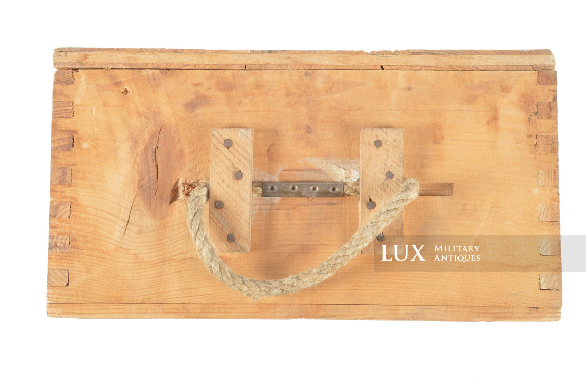 Late-war german wooden ammunition case for k98 / mp44, « patronenkasten 900 » - photo 13