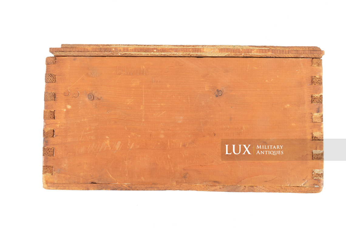 Caisse allemande fin de guerre de 900 cartouches 7,92mm, « Patronenkasten 900 » - photo 10
