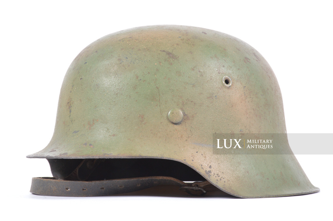 M42 two-tone spray camouflage combat helmet, « ET68 » - photo 7
