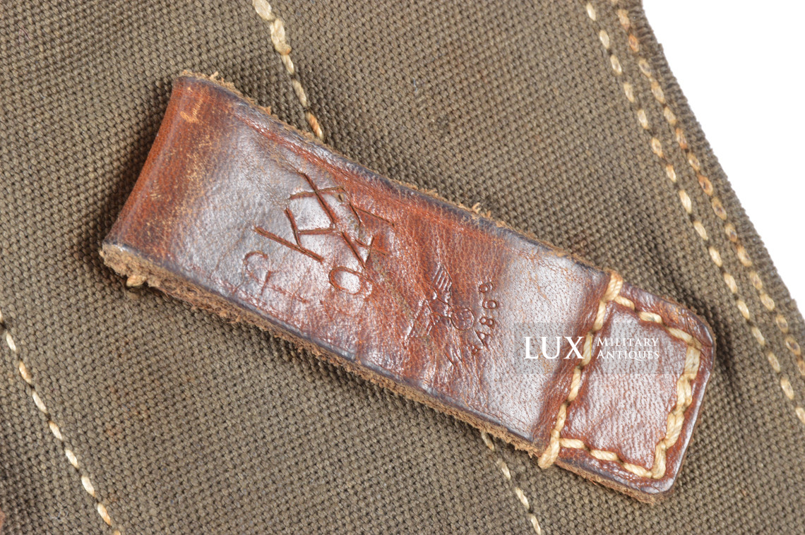 Early MP38u40 pouch in rayon web construction, « fkx1941 » - photo 14