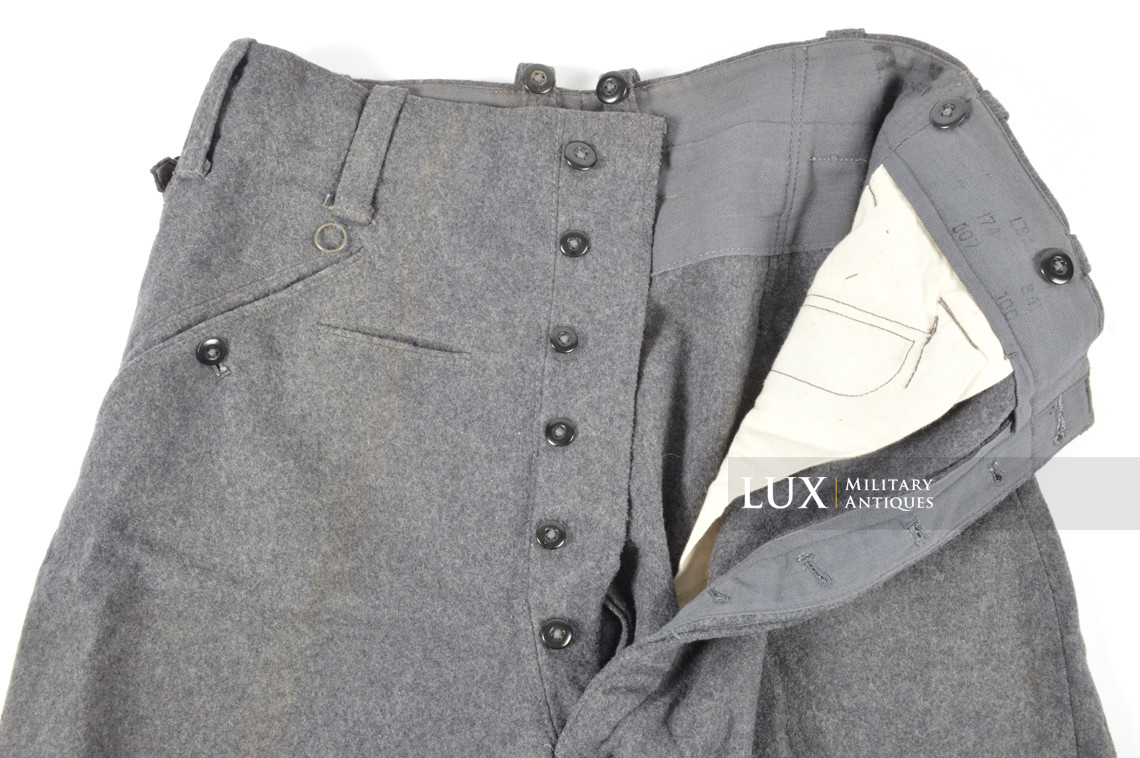 Rare Luftwaffe mid-war set of field combat trousers keilhose, « L.B.A.(S).42 » - photo 30