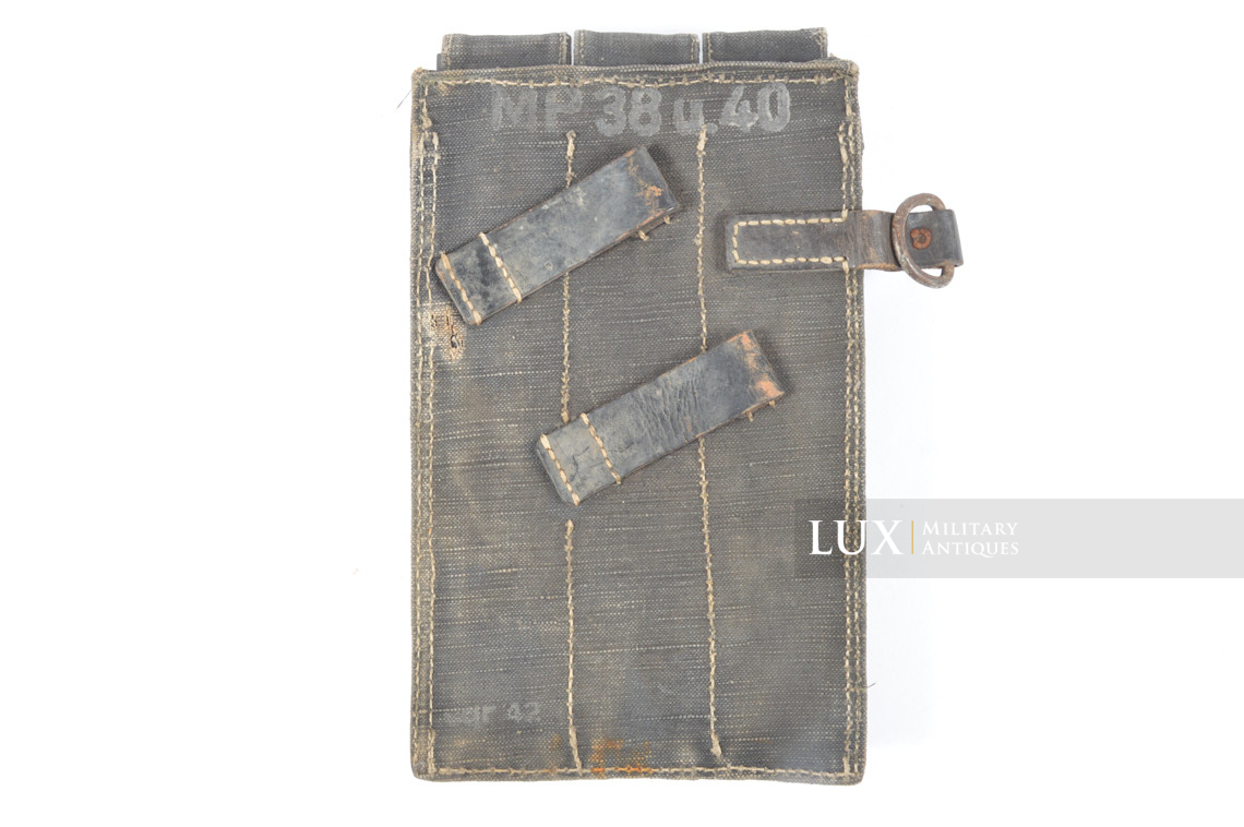 Porte chargeurs MP38/40 en toile bleue, « eqr42 » - photo 10