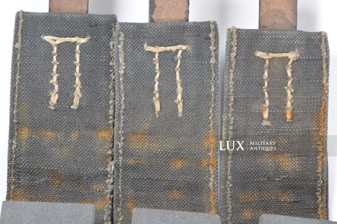 Porte chargeurs MP38/40 en toile bleue, « eqr42 » - photo 24