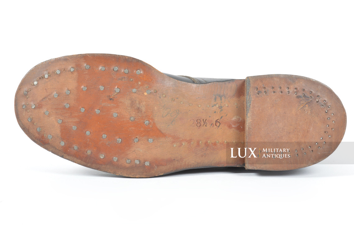 Unissued late-war German paratrooper jump boots - photo 21