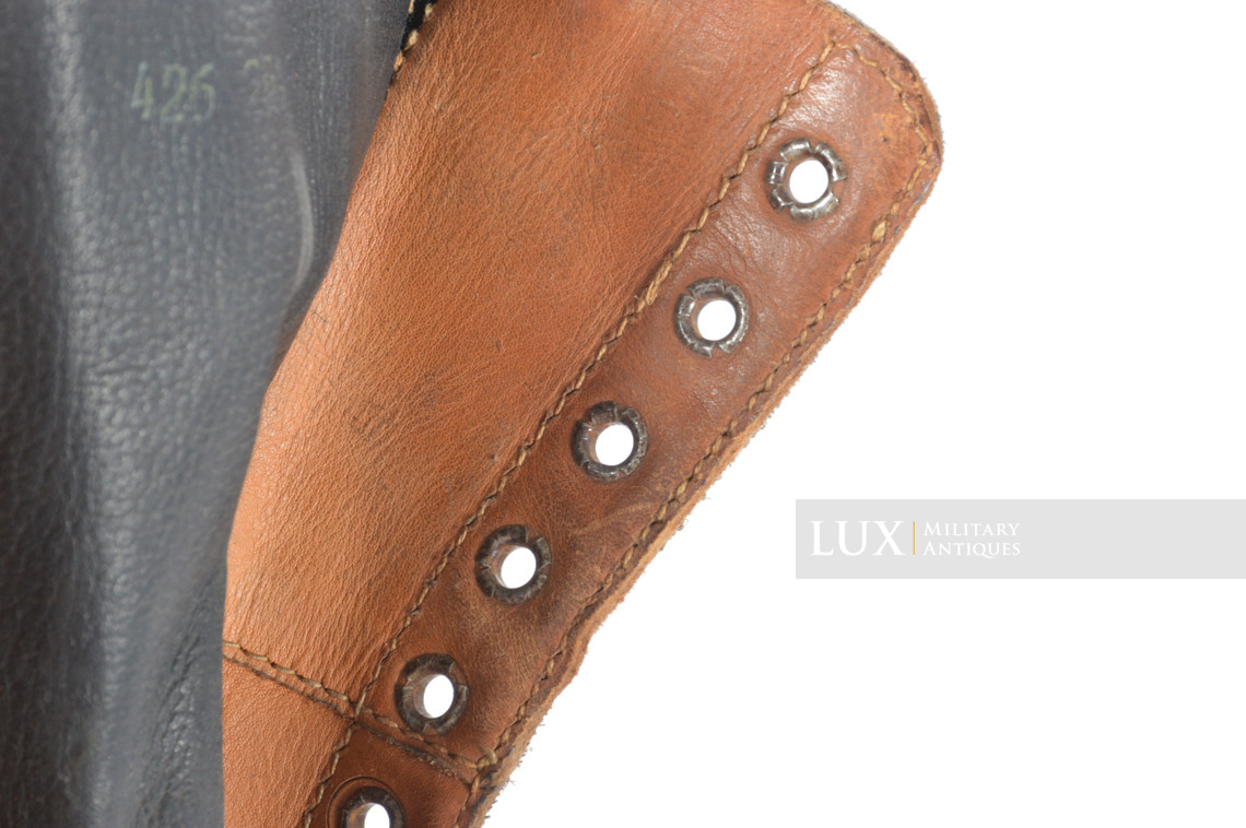 Unissued late-war German paratrooper jump boots - photo 17