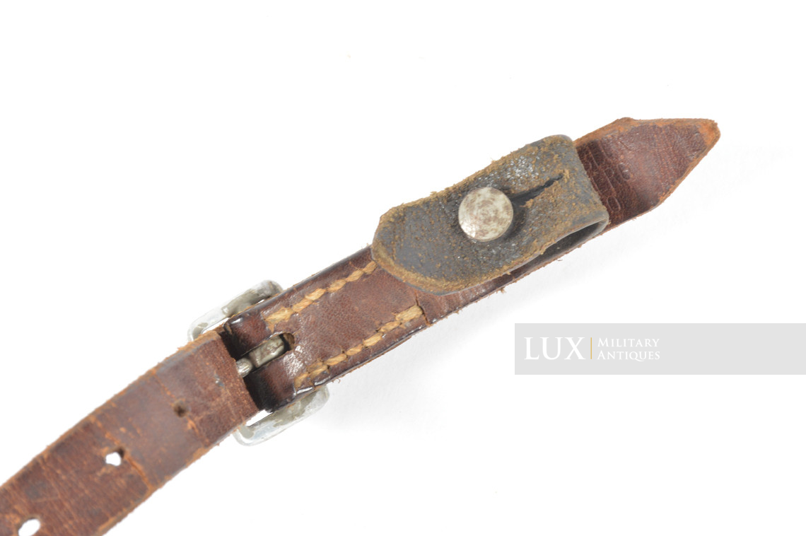 Jugulaire de casque allemand début de guerre, « LEON H. BECK 1940 » - photo 8