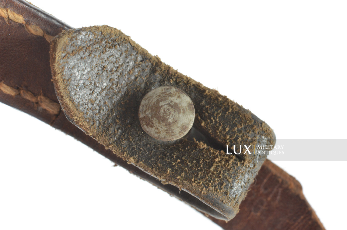 Jugulaire de casque allemand début de guerre, « LEON H. BECK 1940 » - photo 13