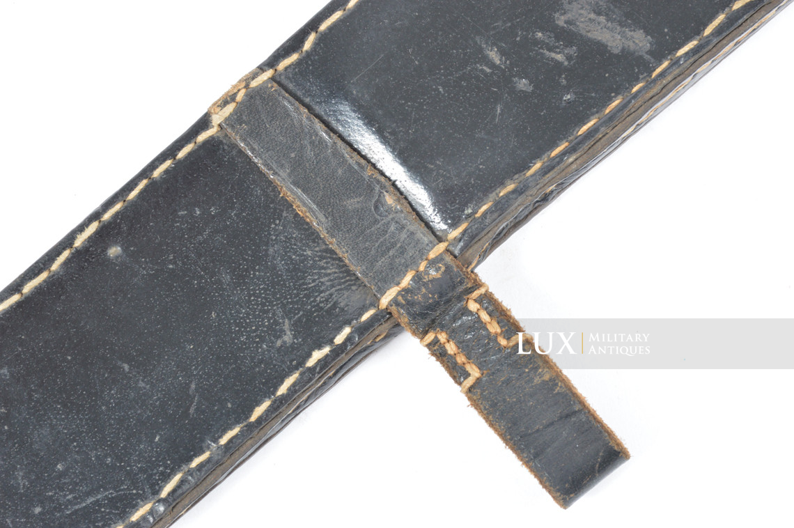 Scie de pionnier allemand & son étui en carton pressé noir, « kkd 1943 » - photo 12