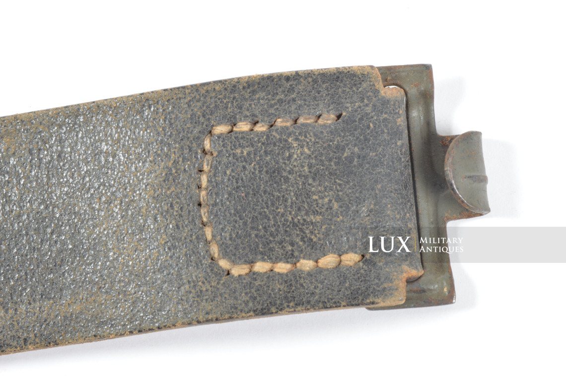 German late-war leather belt, « RBNr - 1943 » - photo 7