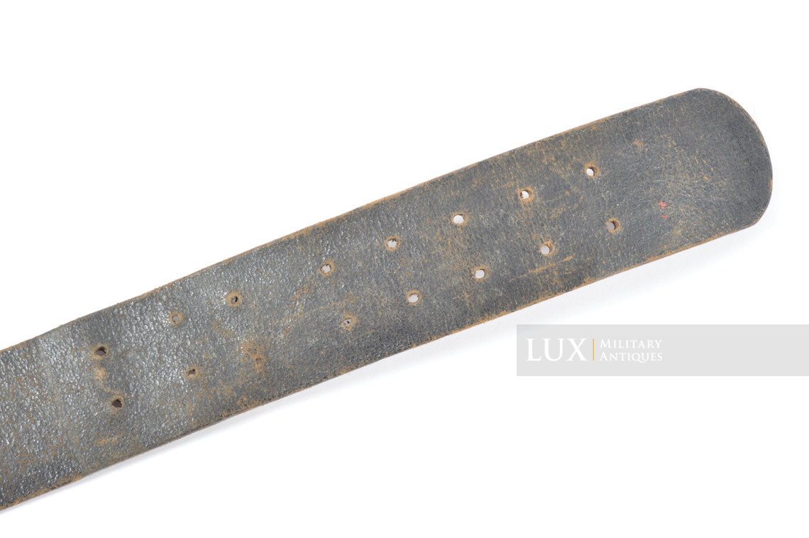 German late-war leather belt, « RBNr - 1943 » - photo 9