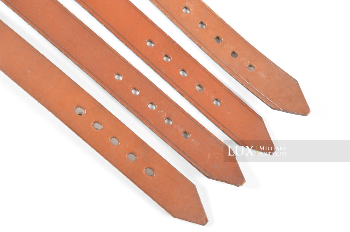 German set of four utility straps, « mint / unissued » - photo 8