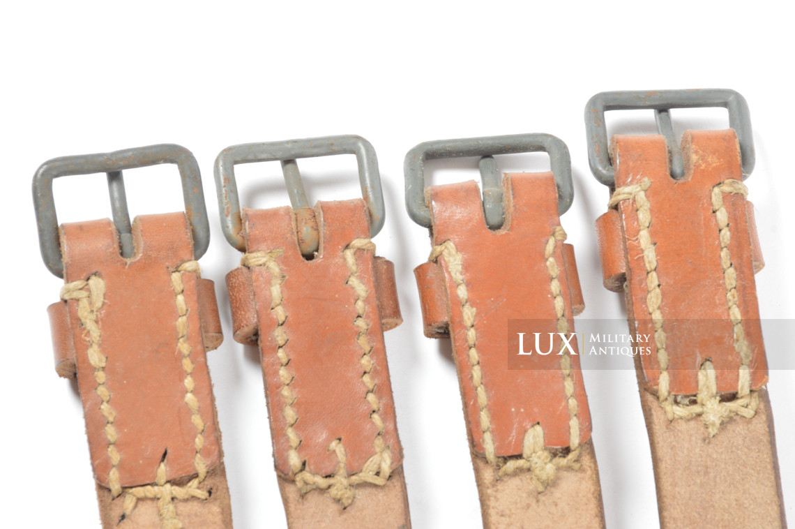 German set of four utility straps, « mint / unissued » - photo 11