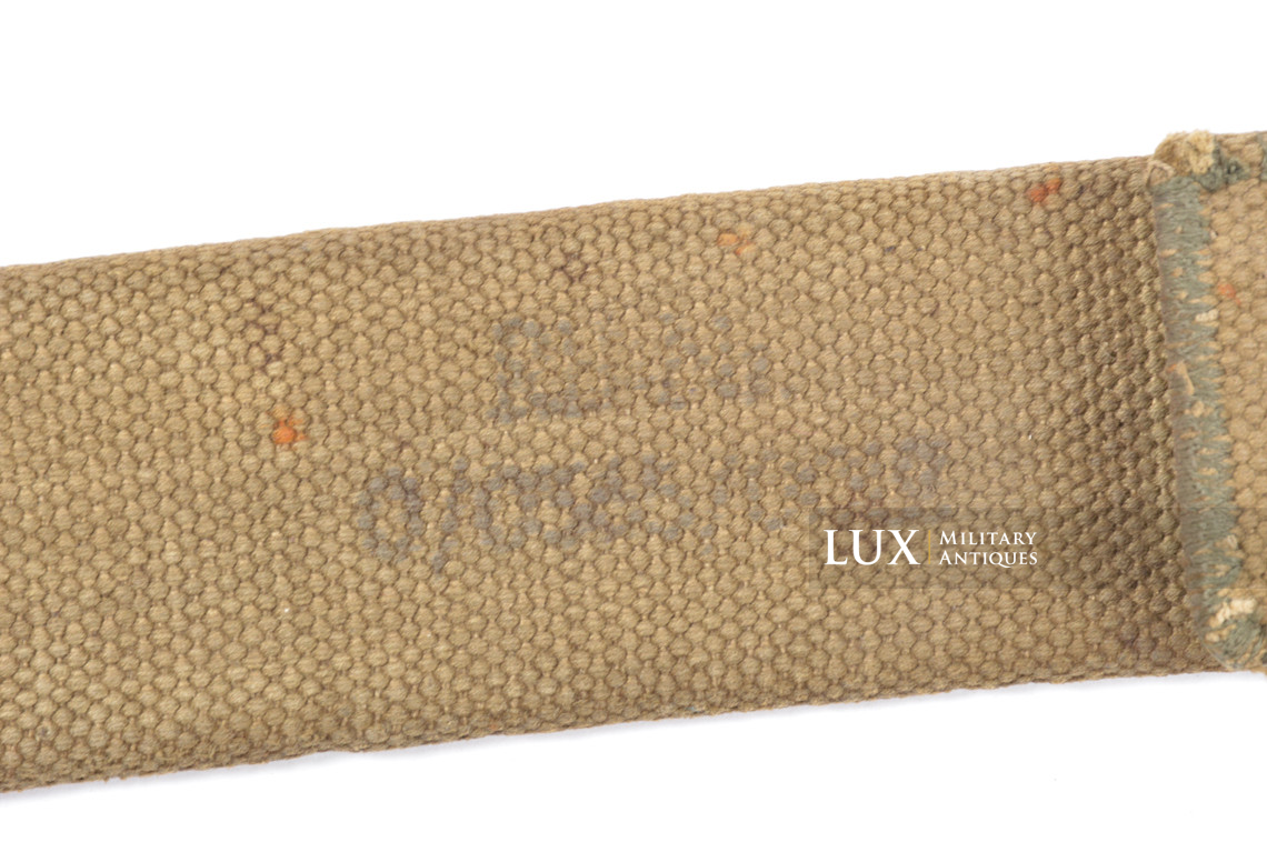 German Heer / Luftwaffe Tropical EM's combat web belt, « RBNr » - photo 10