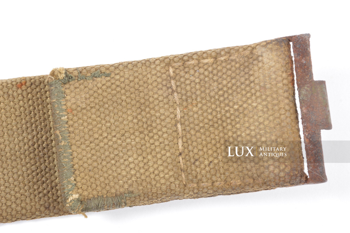 German Heer / Luftwaffe Tropical EM's combat web belt, « RBNr » - photo 11