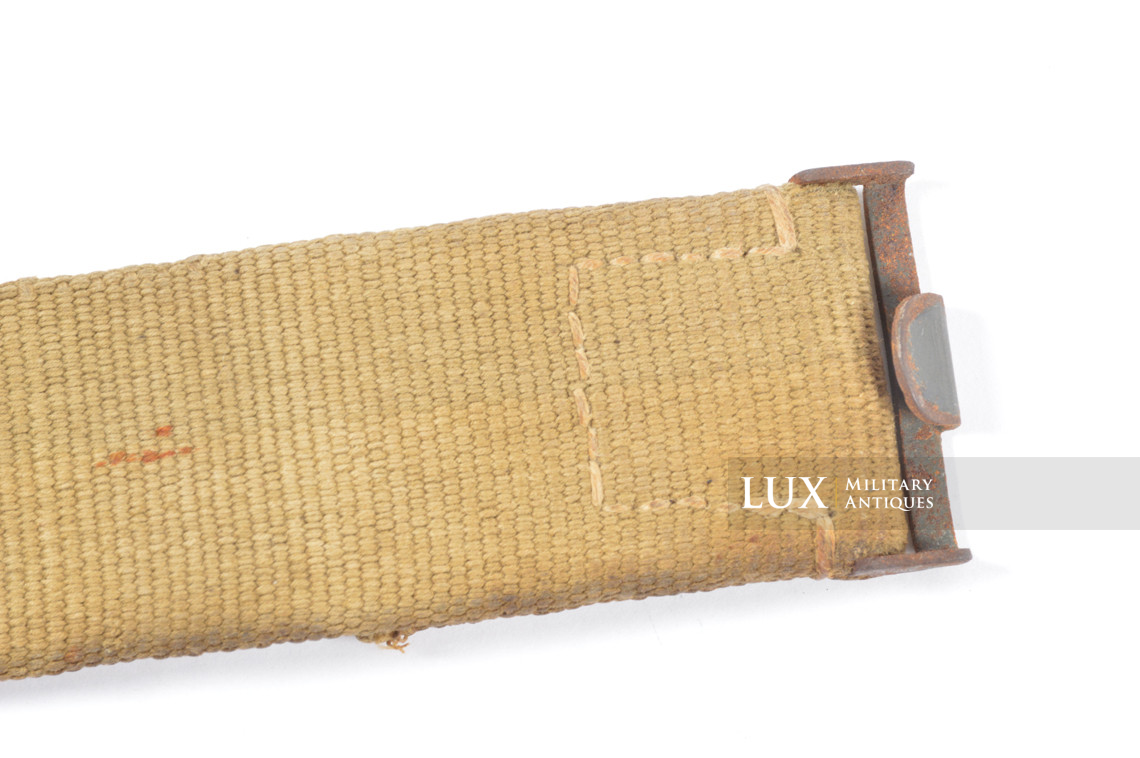 German Heer / Luftwaffe Tropical EM's combat web belt, « 1942 » - photo 7