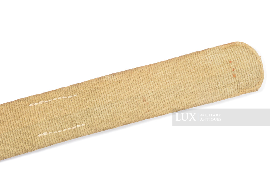 German Heer / Luftwaffe Tropical EM's combat web belt, « 1942 » - photo 10