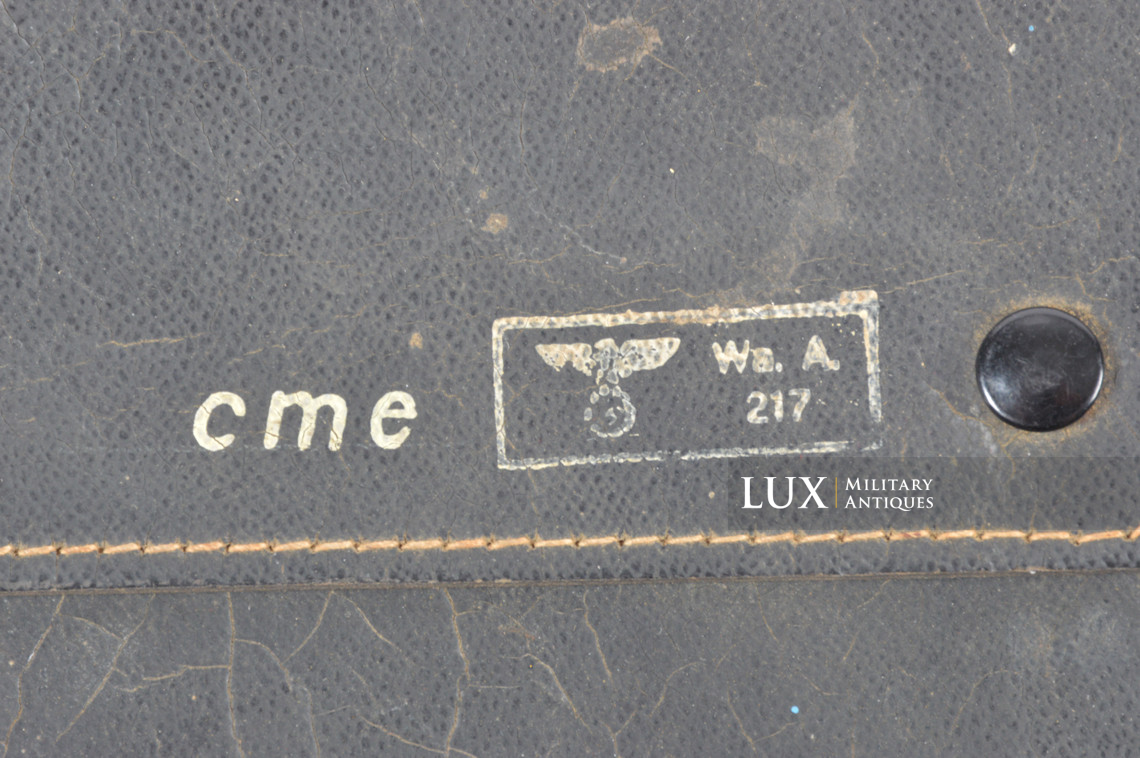 German map distance measuring instrument pouch, « So.-Kompass 41 » - photo 8
