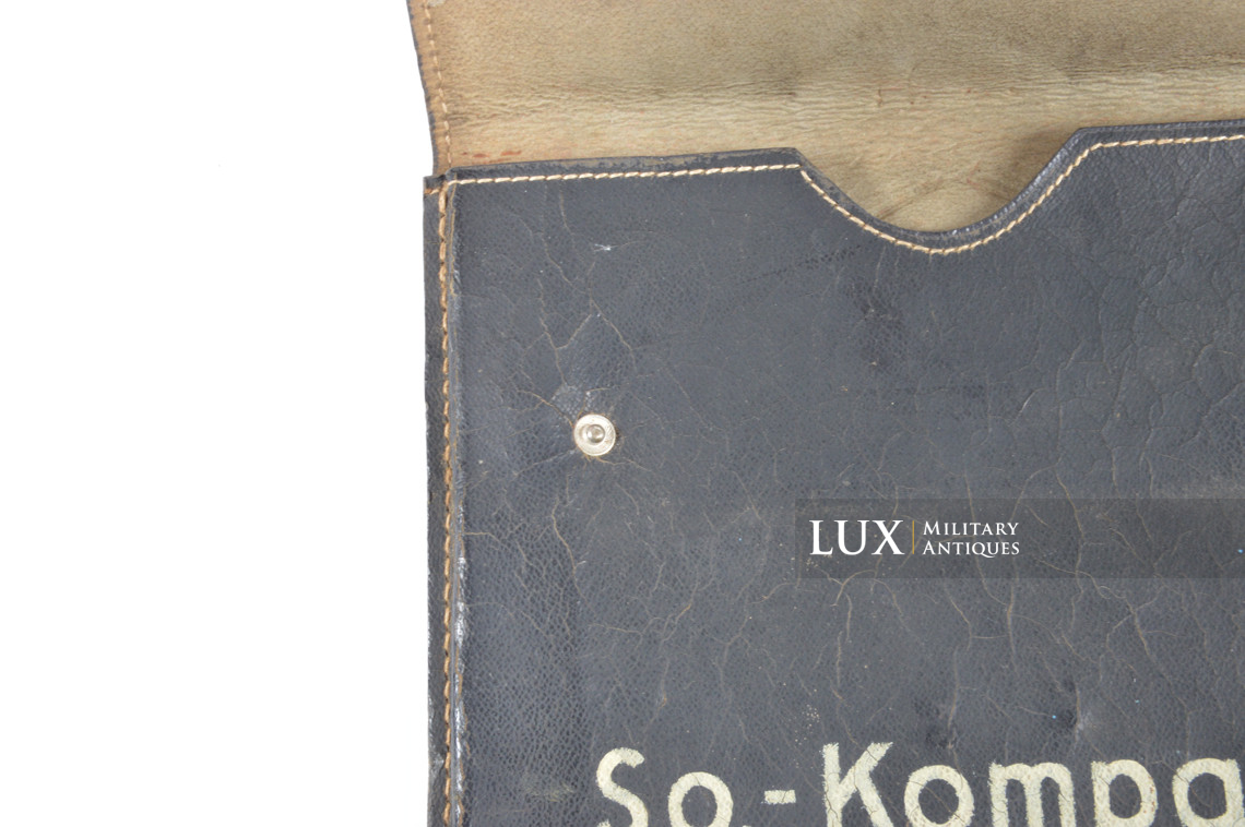 German map distance measuring instrument pouch, « So.-Kompass 41 » - photo 14