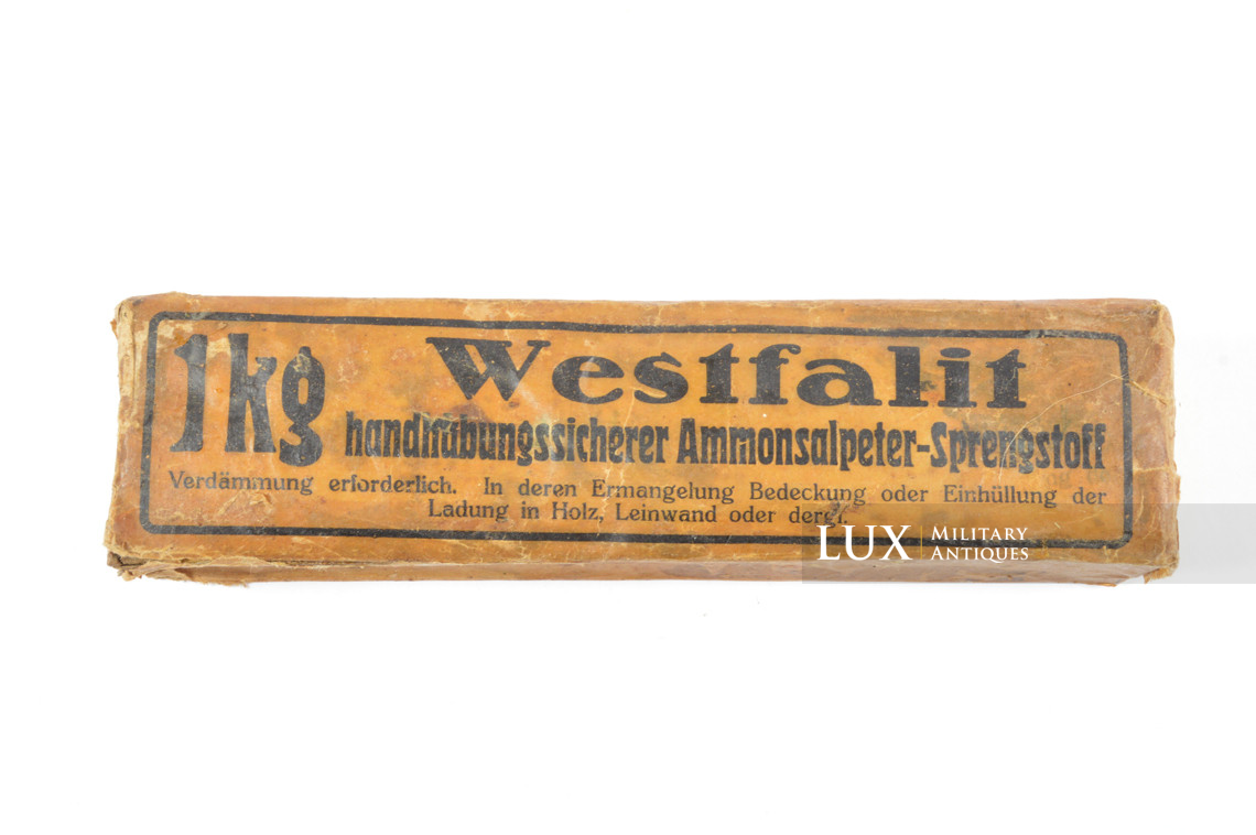 Charge explosive allemande, « Westfalit 1kg » - photo 7