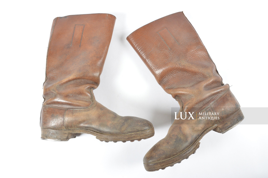 Paire de bottes allemandes précoces de combat - photo 8