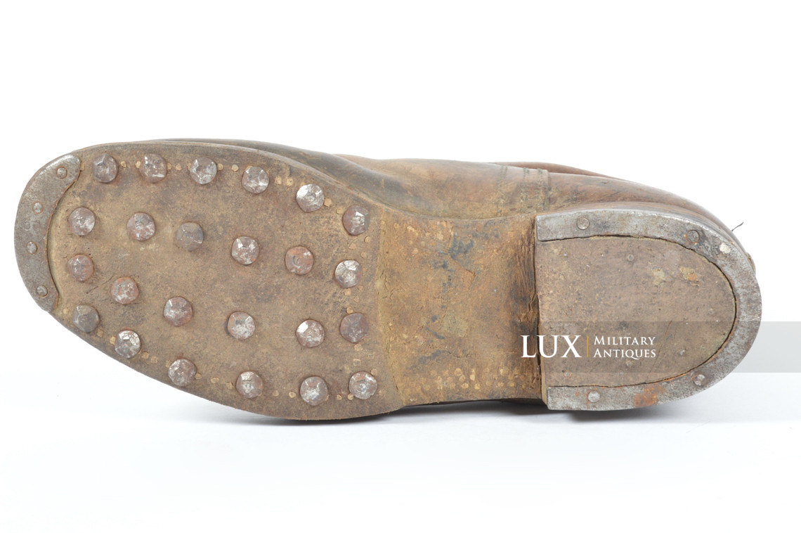 Paire de bottes allemandes précoces de combat - photo 16