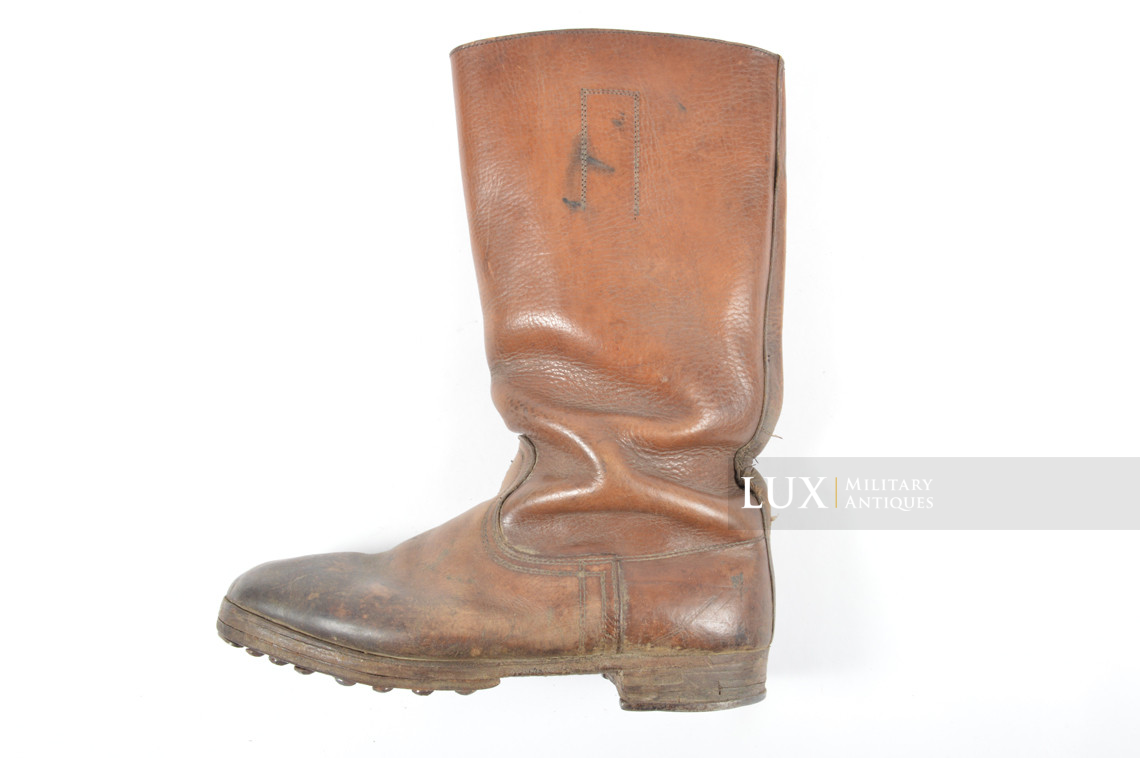 Paire de bottes allemandes précoces de combat - photo 22
