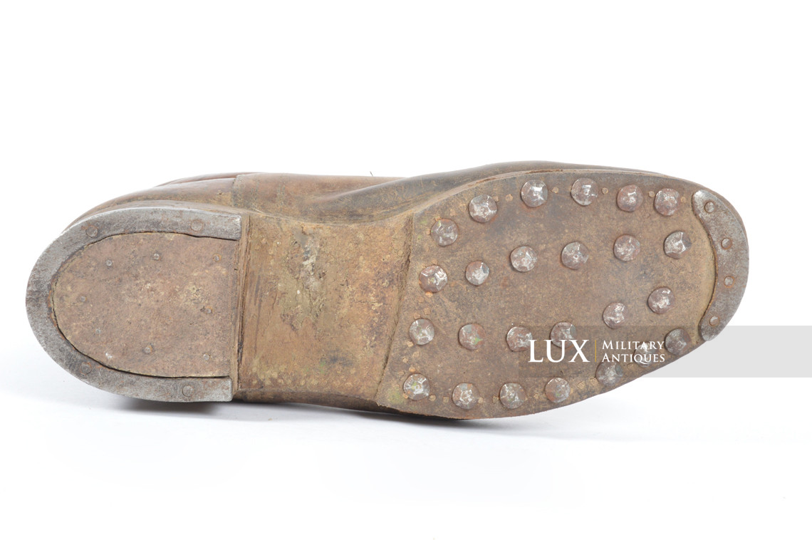 Paire de bottes allemandes précoces de combat - photo 30