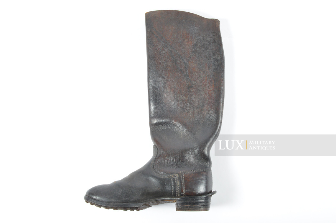 Late-war Heer / Waffen-SS issue riding boots, « RBNr / 1943 » - photo 14