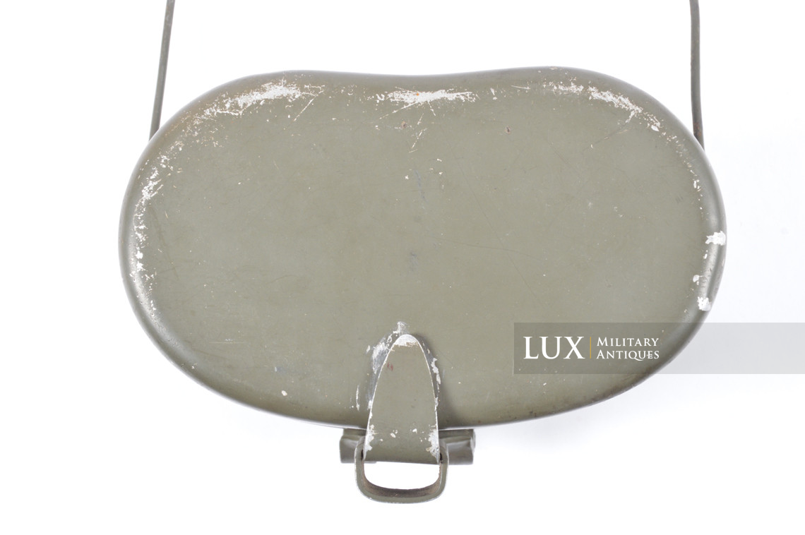Early German aluminum mess kit, « battle damage » - photo 11