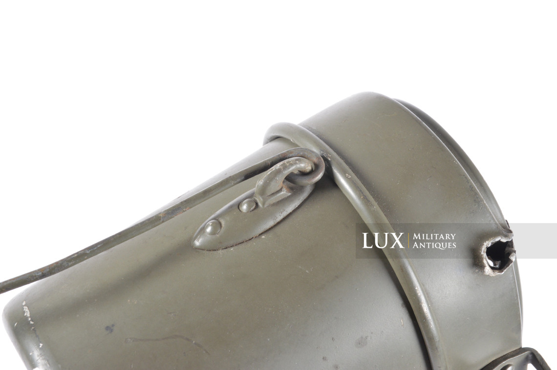Early German aluminum mess kit, « battle damage » - photo 12