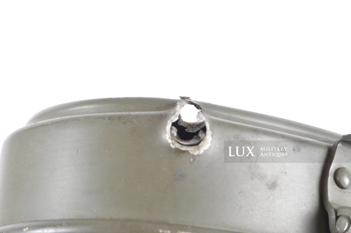 Early German aluminum mess kit, « battle damage » - photo 15