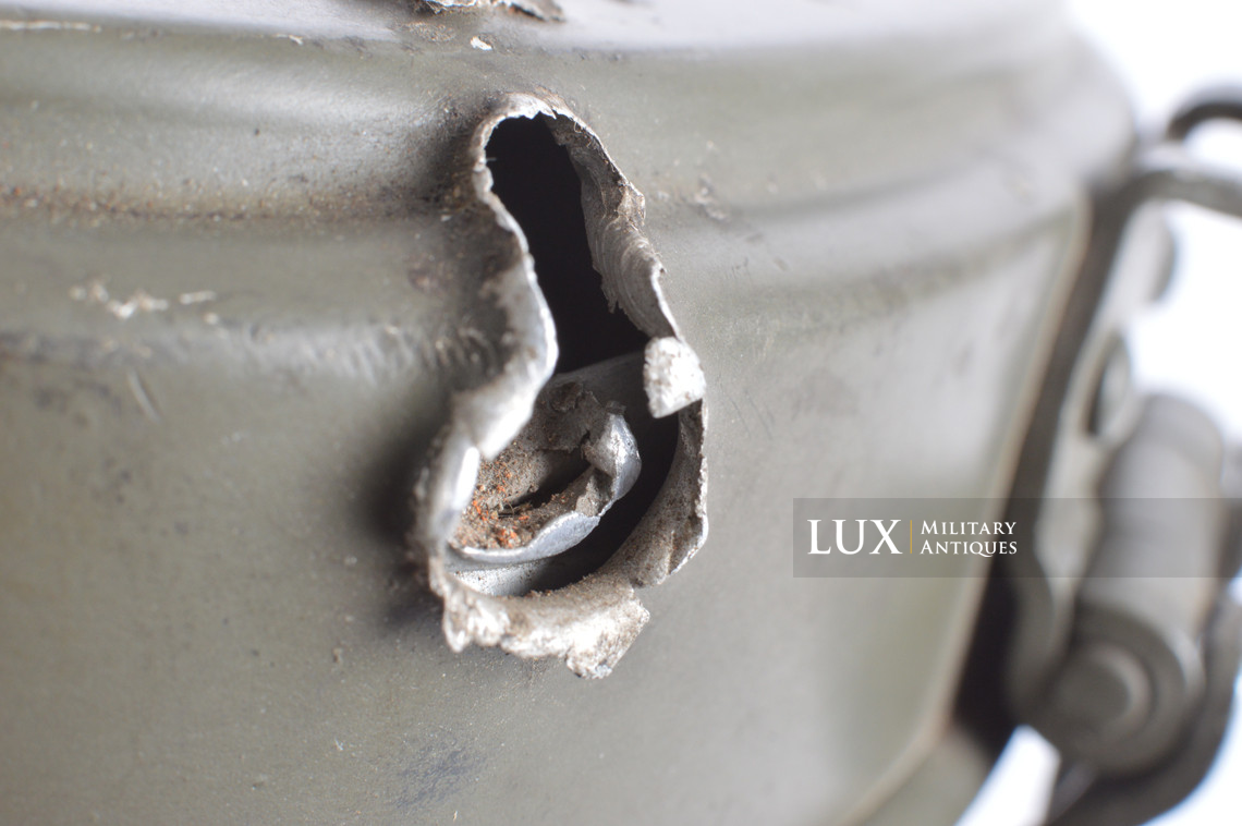 Early German aluminum mess kit, « battle damage » - photo 20