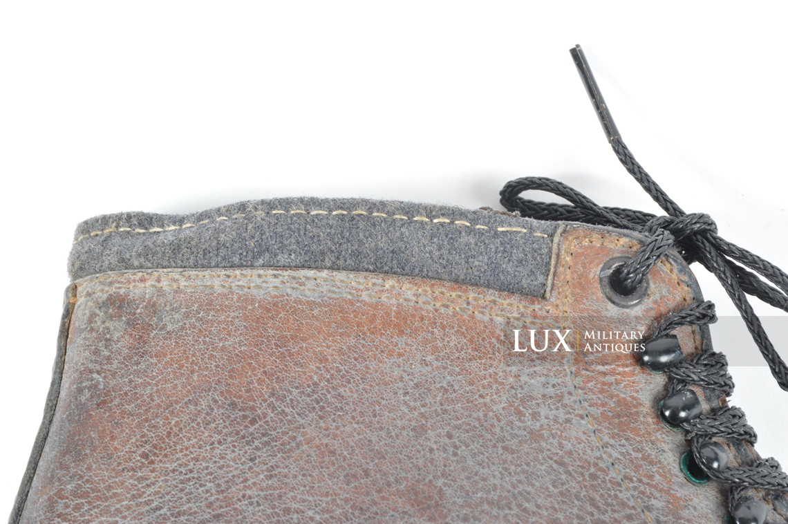 Late-war German « Shijäger » ankle boots - photo 10