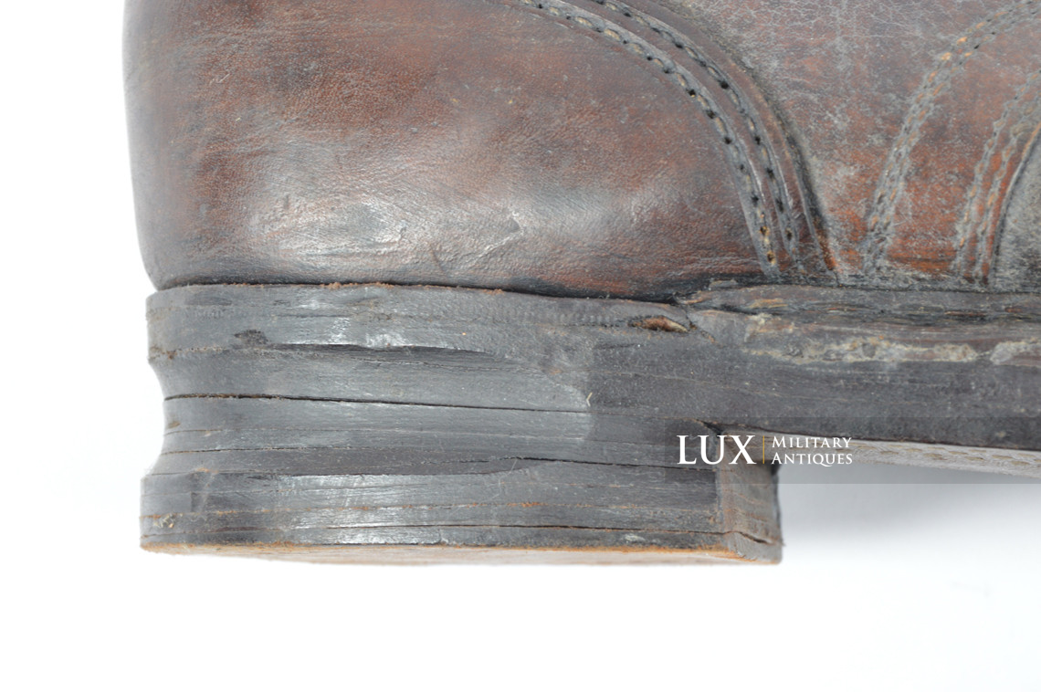 Late-war German « Shijäger » ankle boots - photo 14