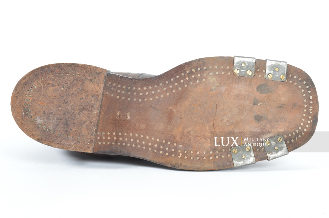 Late-war German « Shijäger » ankle boots - photo 36