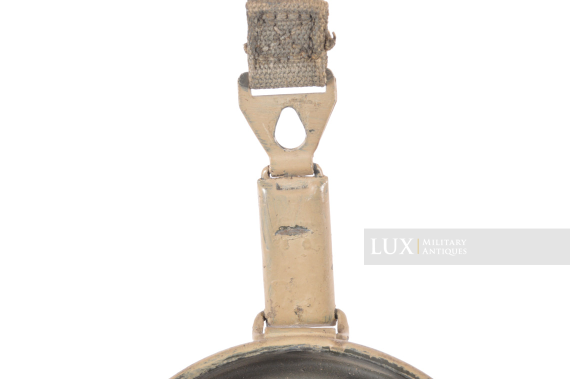 German tropical tan camouflage gas mask canister set, « named / 1940 » - photo 35