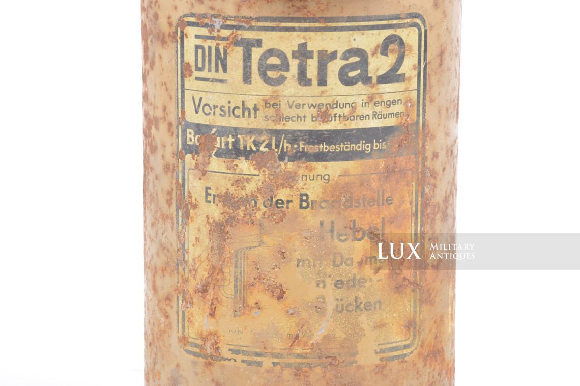 Late-war German armored vehicle issued fire extinguisher, « Tetra / 1943 » - photo 7