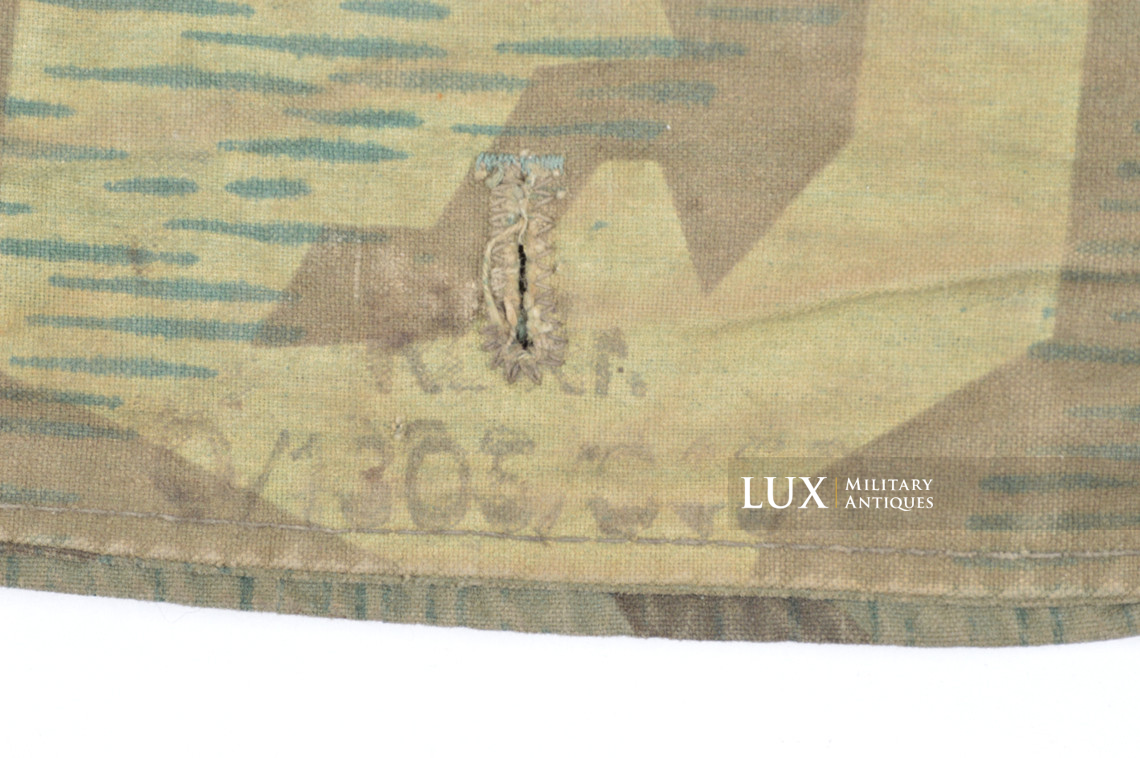Toile de tente allemande Heer / Luftwaffe fin de guerre, « RBNr » - photo 12