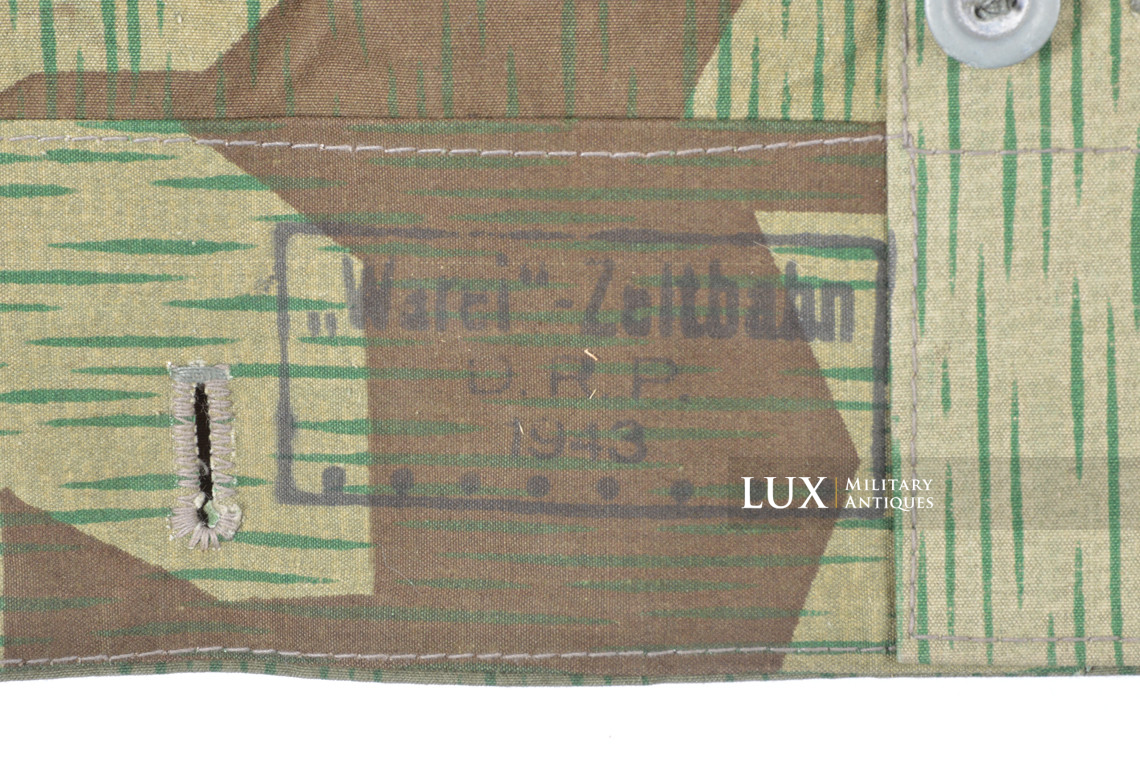Toile de tente allemande Heer / Luftwaffe fin de guerre - photo 13