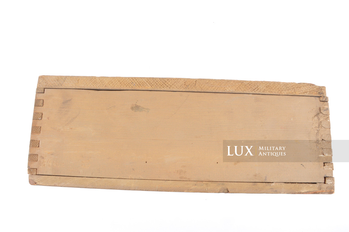 Late-war German artillery gun shell wooden box, « F.H.18 » - photo 9