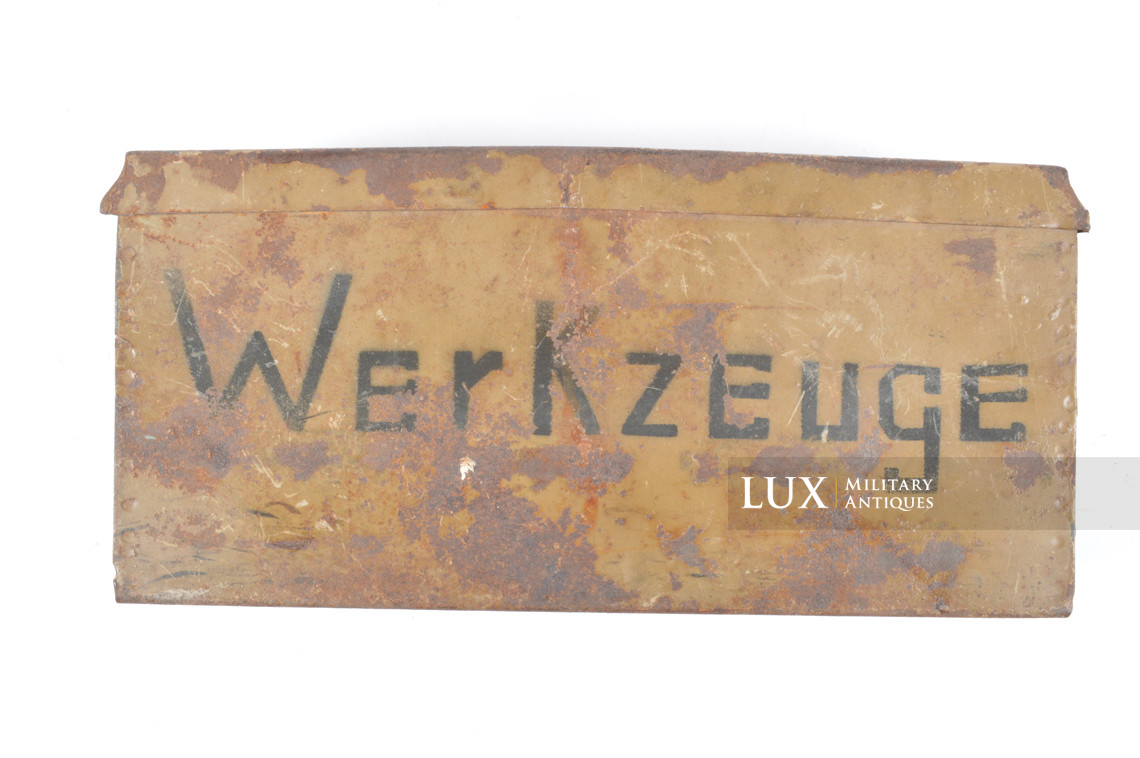 German tan MG34/42 tool box, « Werkzeugkasten » - photo 8