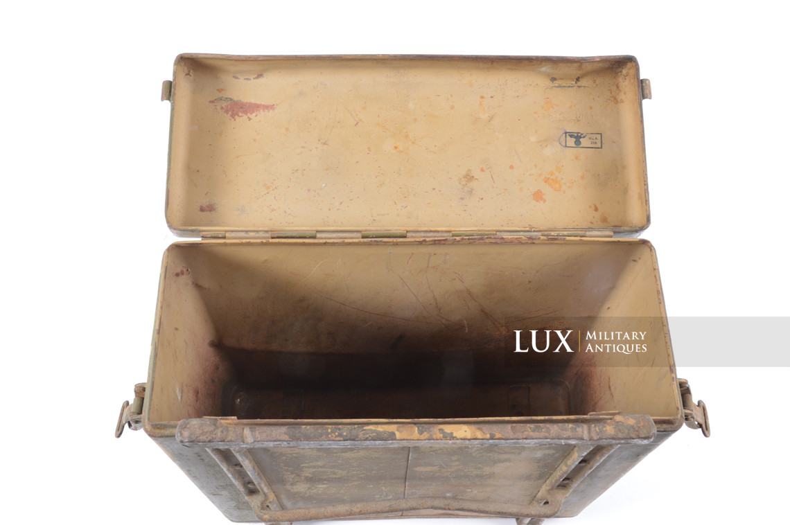 Rare German late-war motorcycle & side-car compartment paktasche, « US Army captured » - photo 39