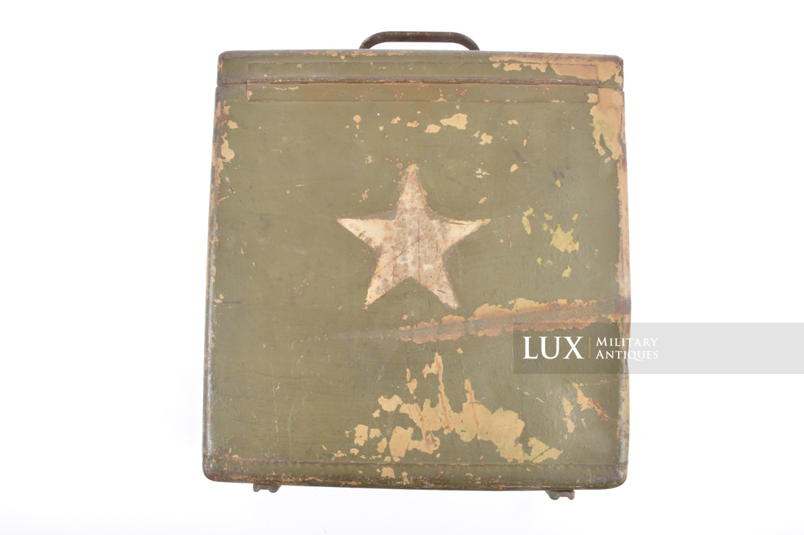 Rare German late-war motorcycle & side-car compartment paktasche, « US Army captured » - photo 7