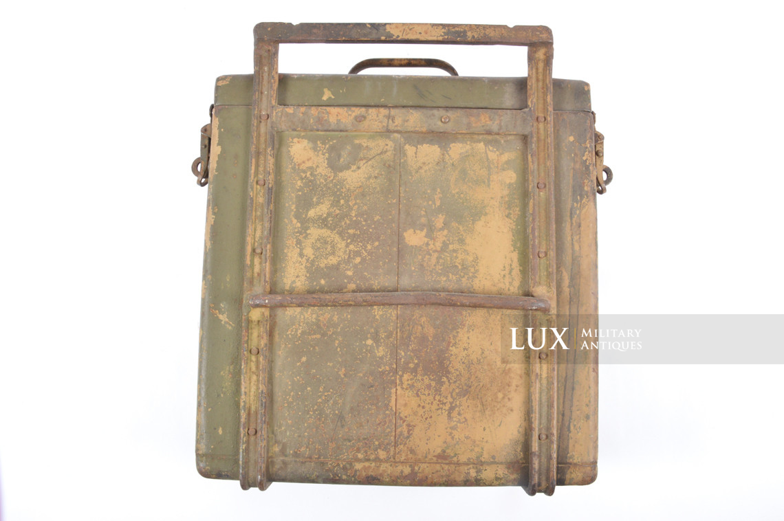 Rare German late-war motorcycle & side-car compartment paktasche, « US Army captured » - photo 27