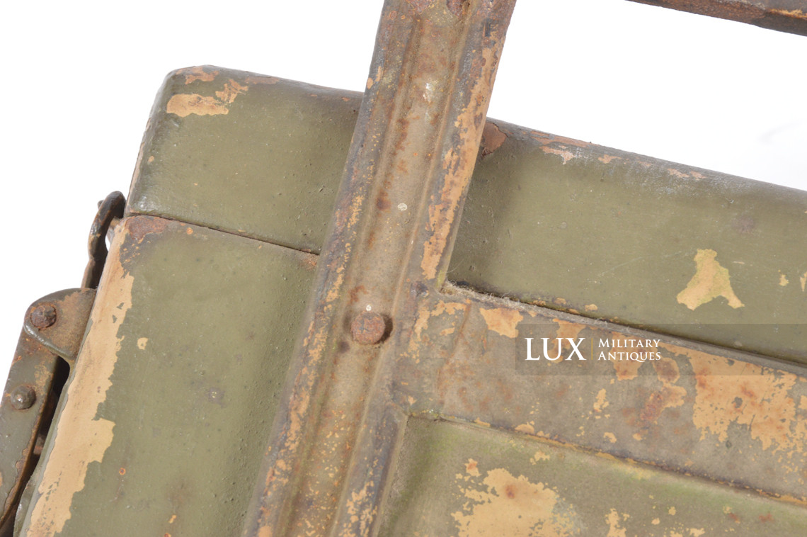 Rare German late-war motorcycle & side-car compartment paktasche, « US Army captured » - photo 28