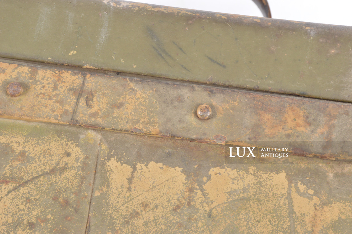 Rare German late-war motorcycle & side-car compartment paktasche, « US Army captured » - photo 29