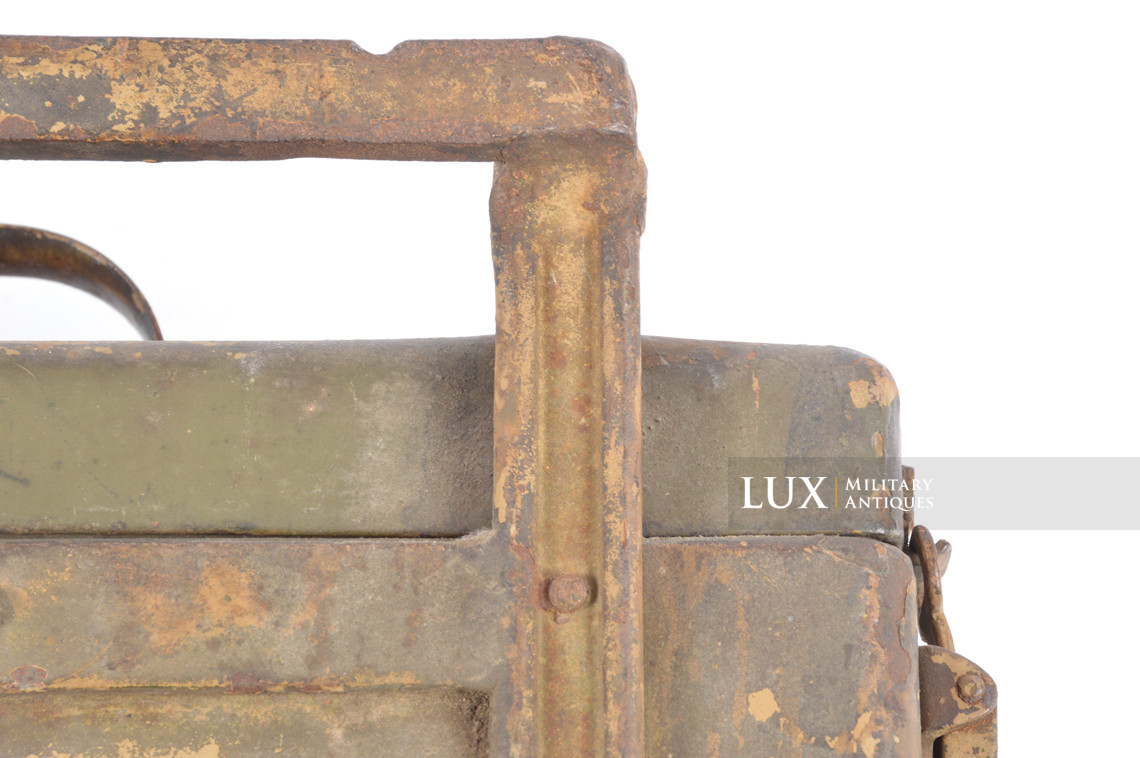 Rare German late-war motorcycle & side-car compartment paktasche, « US Army captured » - photo 30