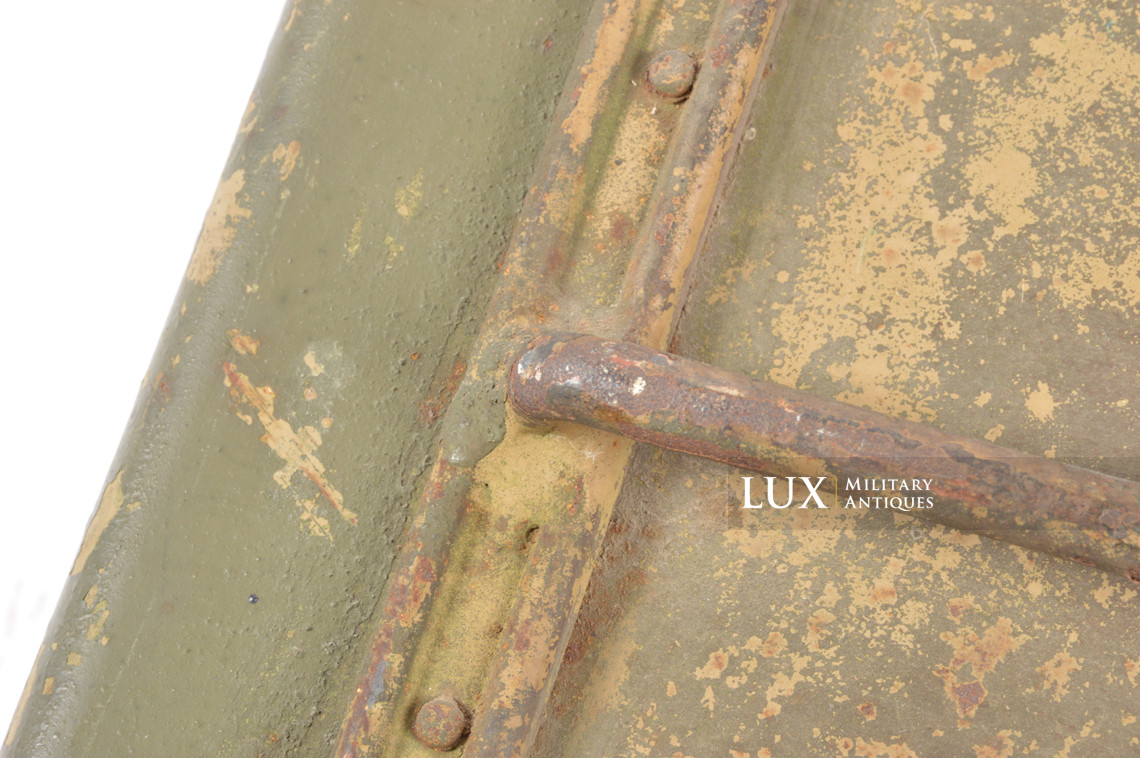 Rare German late-war motorcycle & side-car compartment paktasche, « US Army captured » - photo 34