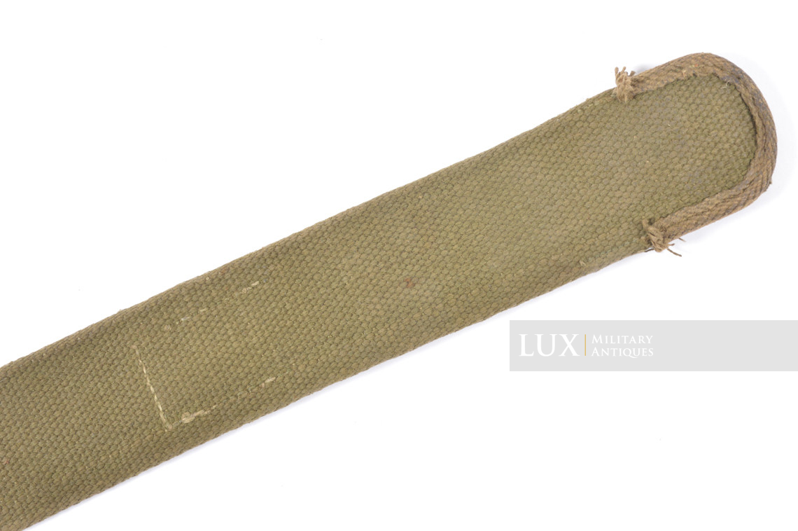 German Heer green web belt, « DAK » - photo 9